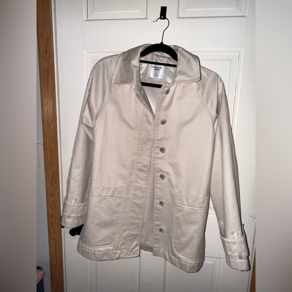 Abercrombie & Fitch Jackets & Blazers - Abercrombie Waxed Belted Utility Jacket Size S